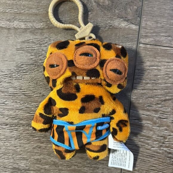 NWOT Zuru Fuggler Funny Ugly Monster Plushie Keychain Bag Charm Set of Three - Picture 4 of 7